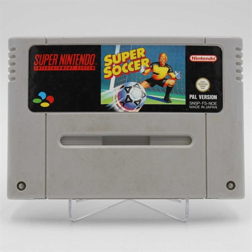 Super Soccer - SNES - Cartridge - (NOE) (B Grade) (Genbrug)